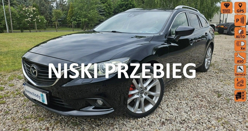 mazda 6 imielin Mazda 6 cena 46200 przebieg: 173000, rok produkcji 2014 z Imielin